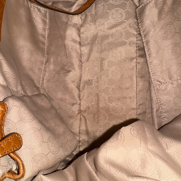 Michael Kors Jet Set Travel Tote – Brown Python Embossed Leather - Picture 7 of 14